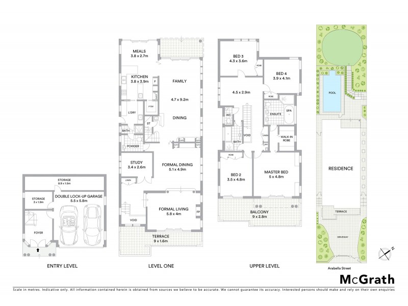 33 Arabella Street, Longueville NSW 2066 Floorplan