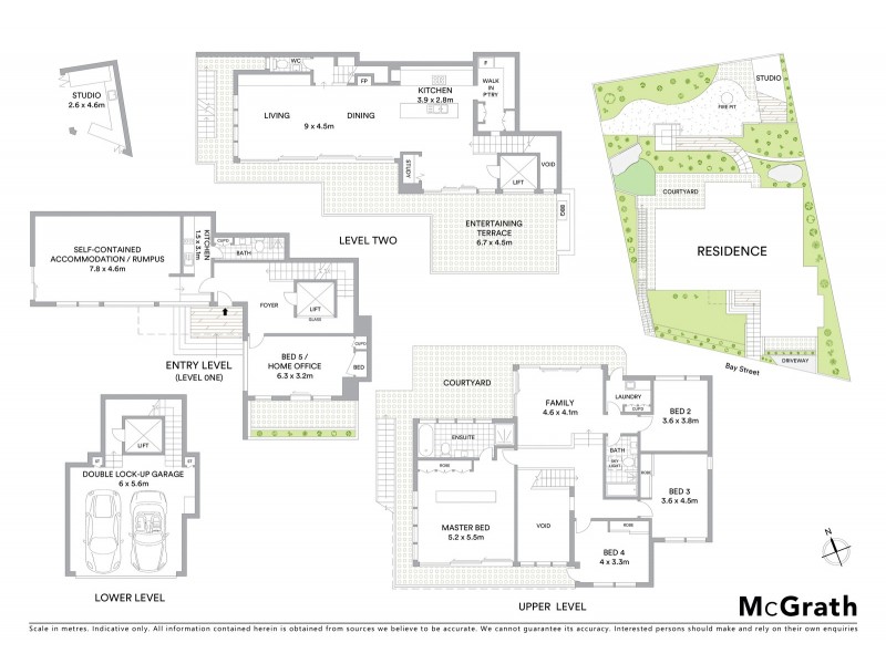 13 Bay Street, Greenwich NSW 2065 Floorplan