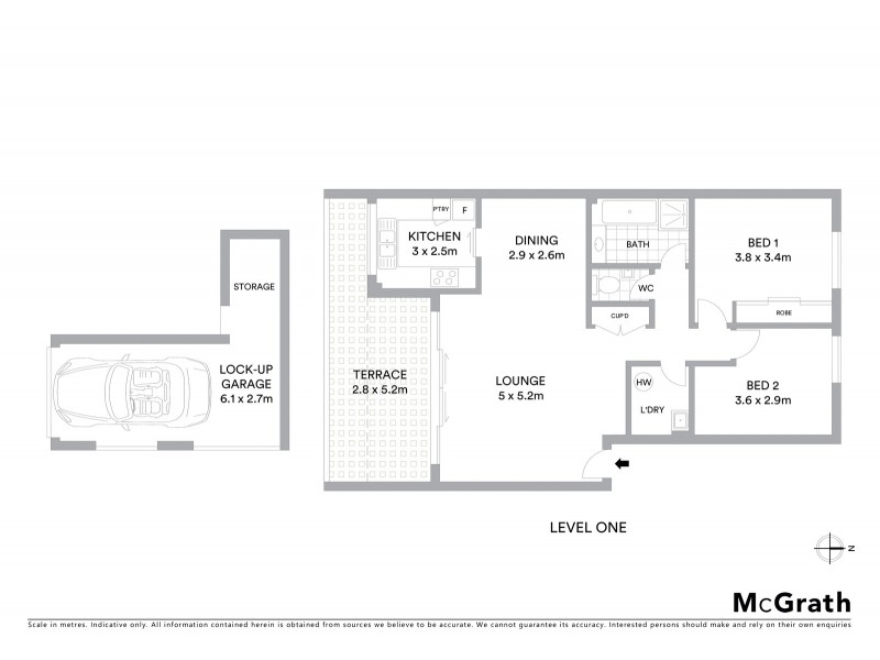 27/25 Best Street, Lane Cove NSW 2066 Floorplan