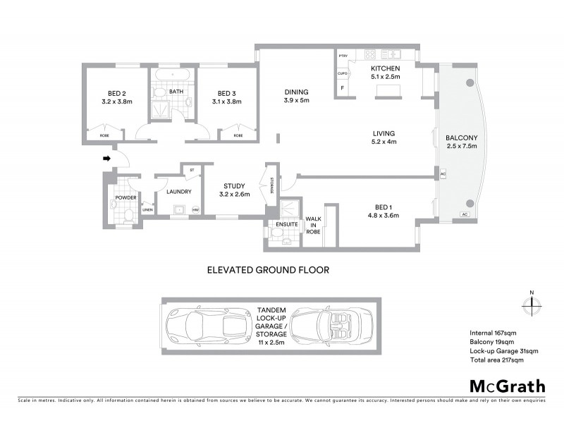 3/196 Longueville Road, Lane Cove NSW 2066 Floorplan
