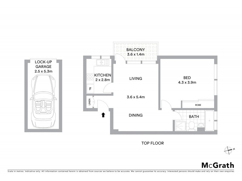 11/2 Murray Street, Lane Cove NSW 2066 Floorplan