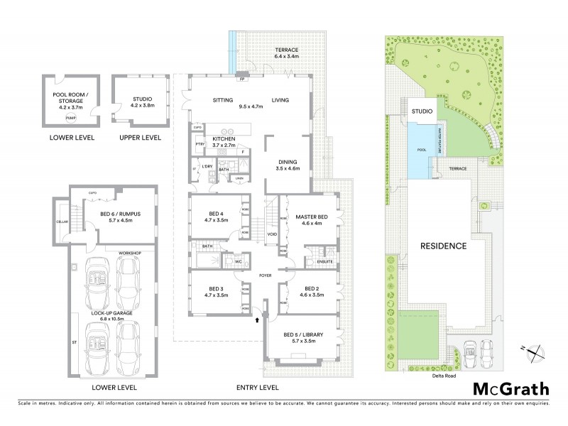 12 Delta Road, Lane Cove NSW 2066 Floorplan