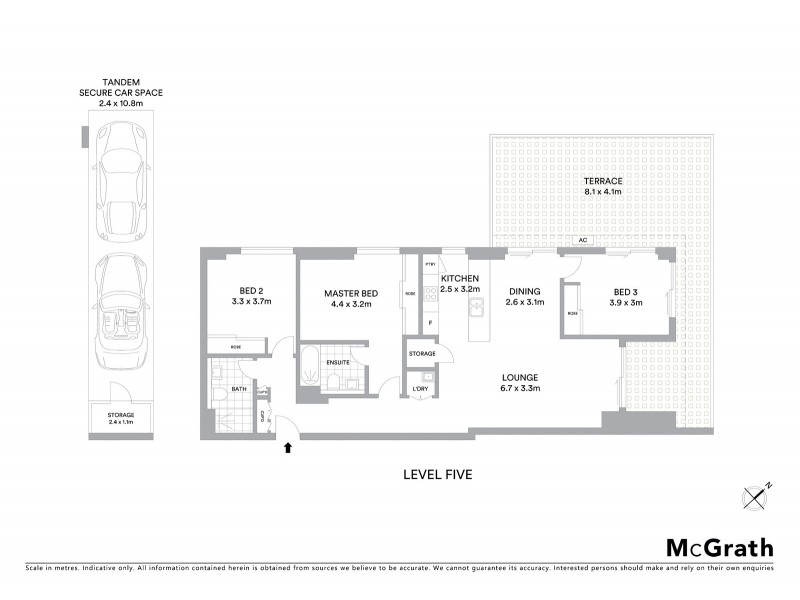 B4504/1 Hamilton Crescent, Ryde NSW 2112 Floorplan
