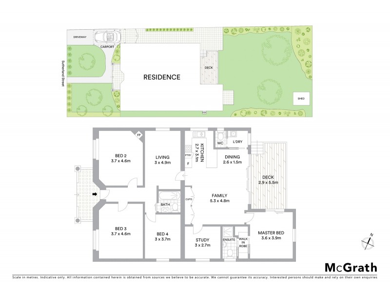 59 Sutherland Street, Lane Cove NSW 2066 Floorplan