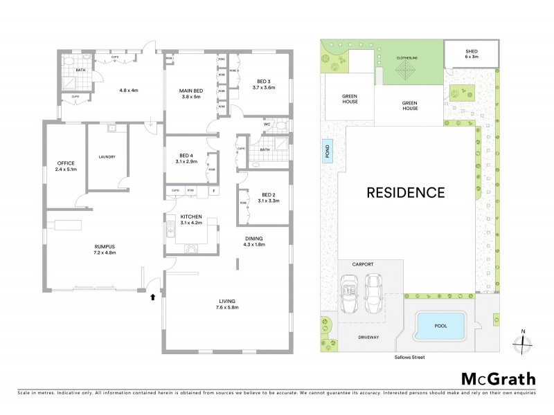 7 Sallows Street, Pallarenda QLD 4810 Floorplan