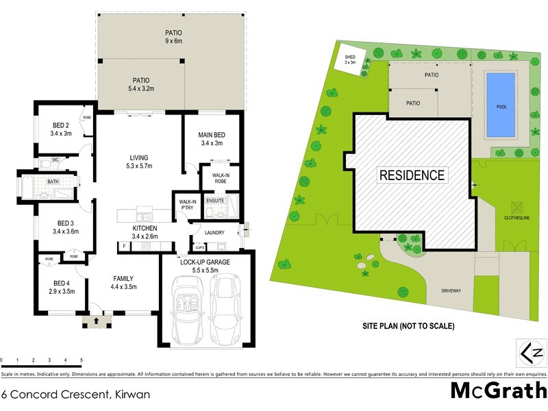 6 Concord Crescent, Kirwan QLD 4817 Floorplan
