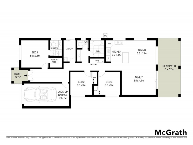 42 Sea Eagle Circuit, Douglas QLD 4814 Floorplan