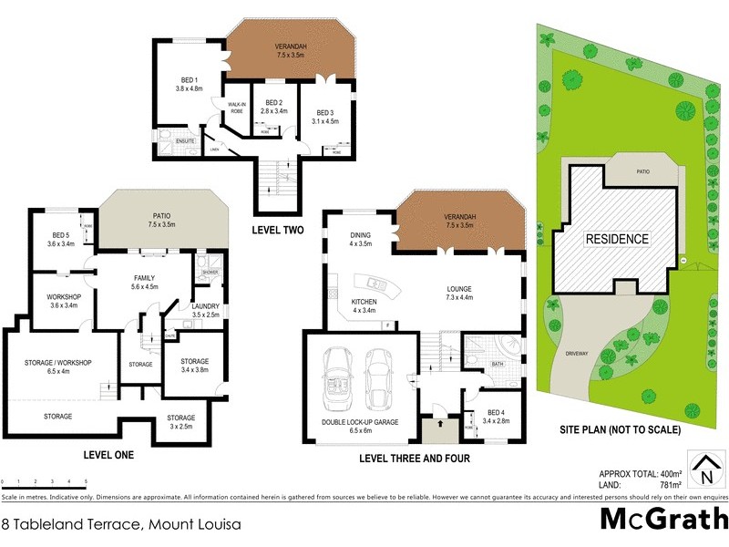 8 Tableland Terrace, Mount Louisa QLD 4814 Floorplan