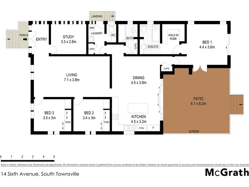 14 Sixth Avenue, South Townsville QLD 4810 Floorplan