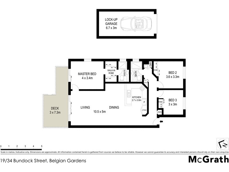 19/34 Bundock Street, Belgian Gardens QLD 4810 Floorplan