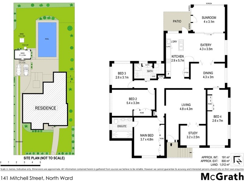 141 Mitchell Street, North Ward QLD 4810 Floorplan