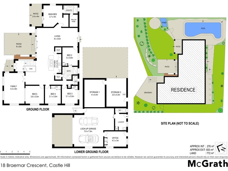 18 Braemar Crescent, Castle Hill QLD 4810 Floorplan