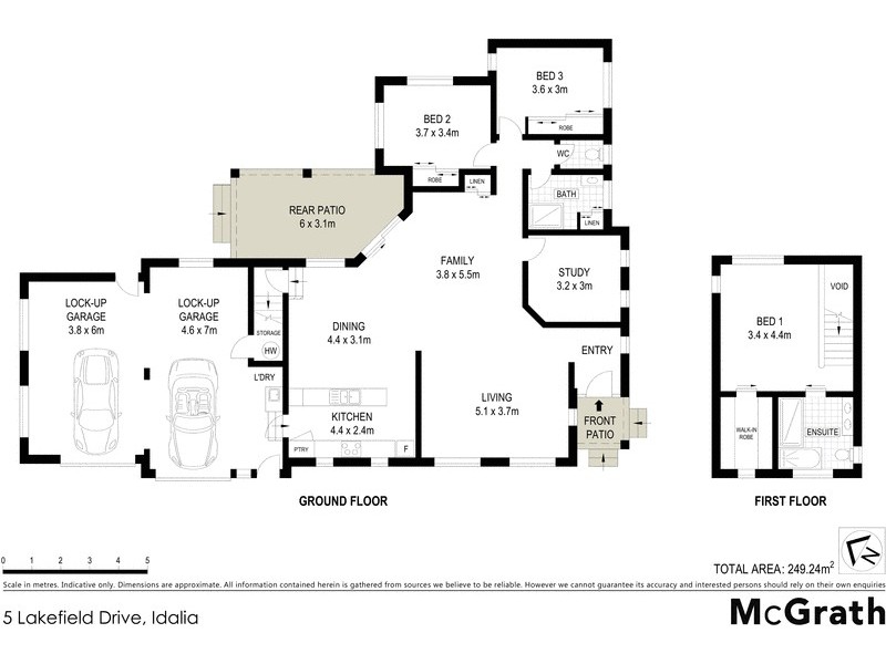5 Lakefield Drive, Idalia QLD 4811 Floorplan