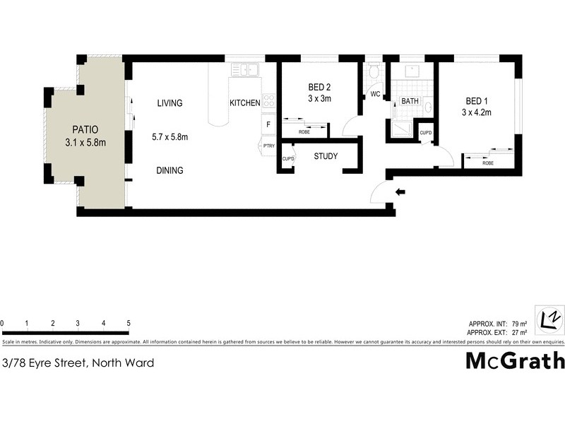 3/78 Eyre Street, North Ward QLD 4810 Floorplan