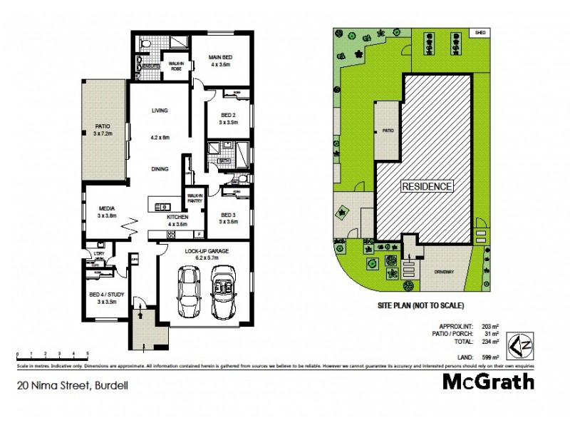20 Nima Street, Burdell QLD 4818 Floorplan