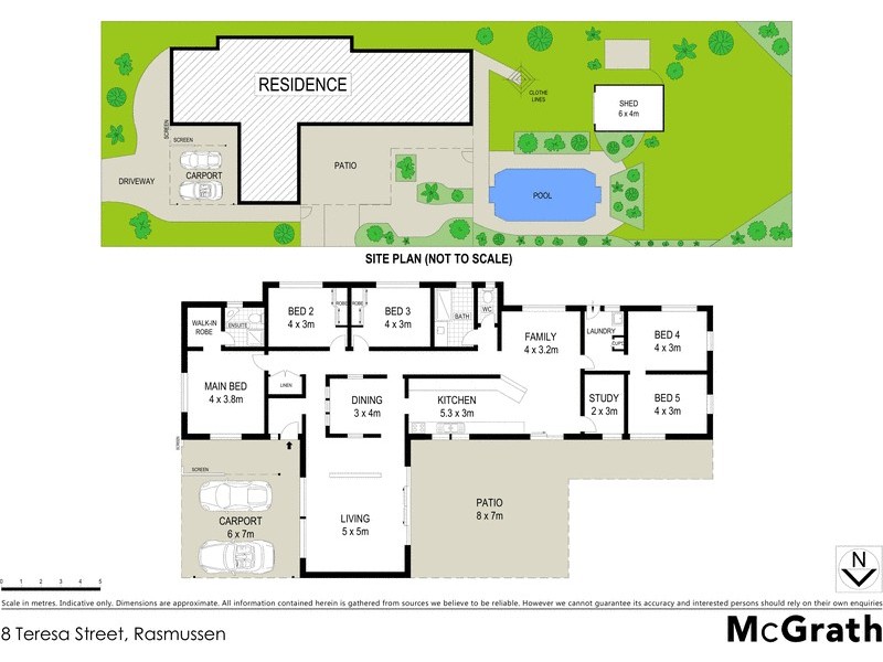 8 Teresa Street, Rasmussen QLD 4815 Floorplan