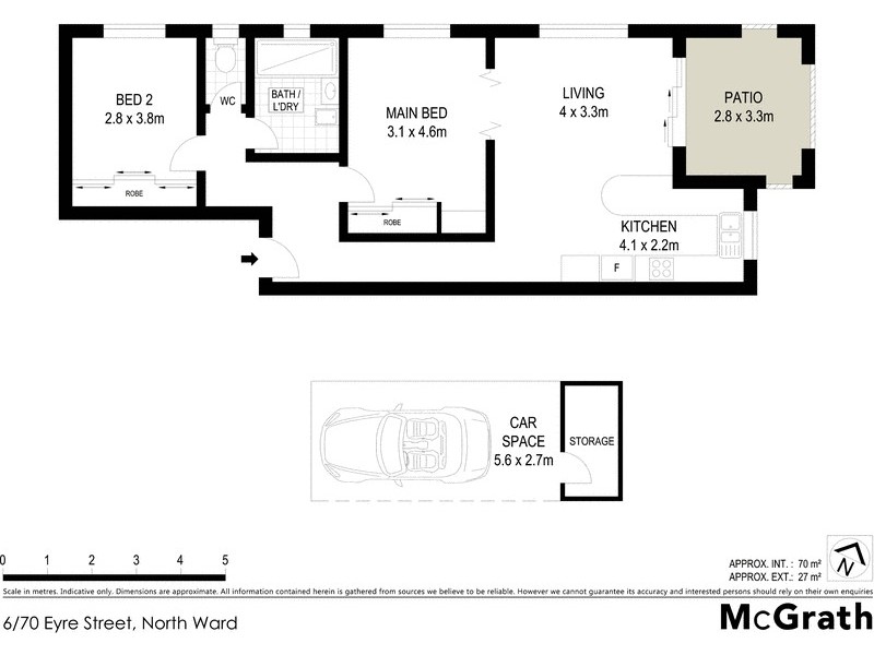 6/70 Eyre Street, North Ward QLD 4810 Floorplan