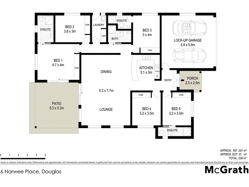 6 Narwee Place, Douglas QLD 4814 Floorplan