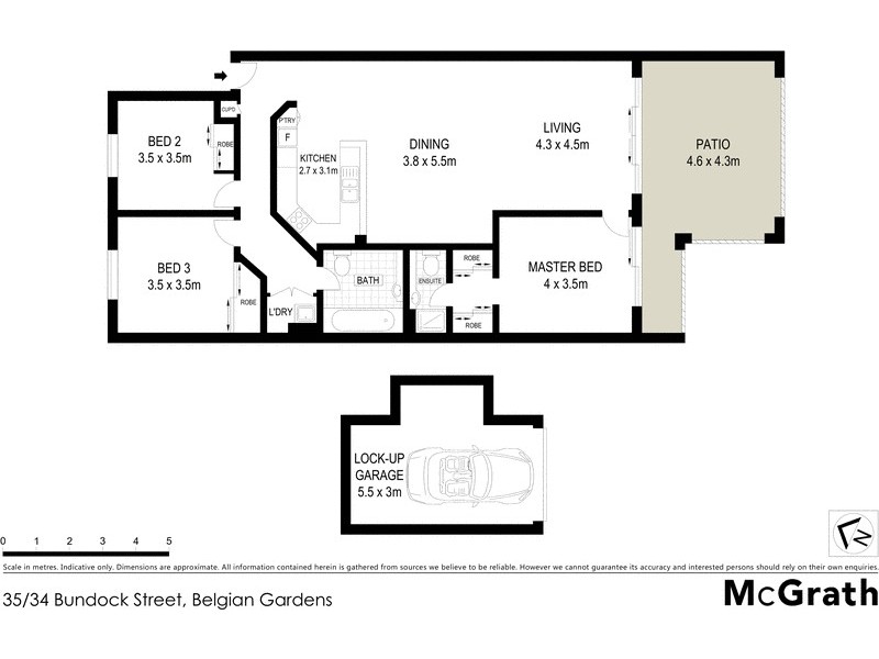 35/34 Bundock Street, Belgian Gardens QLD 4810 Floorplan