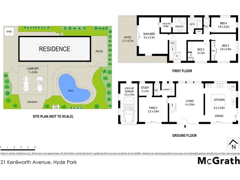 21 Kenilworth Avenue, Hyde Park QLD 4812 Floorplan