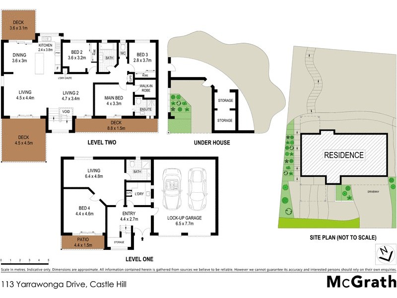 113 Yarrawonga Drive, Castle Hill QLD 4810 Floorplan