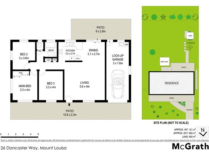 26 Doncaster Way, Mount Louisa QLD 4814 Floorplan