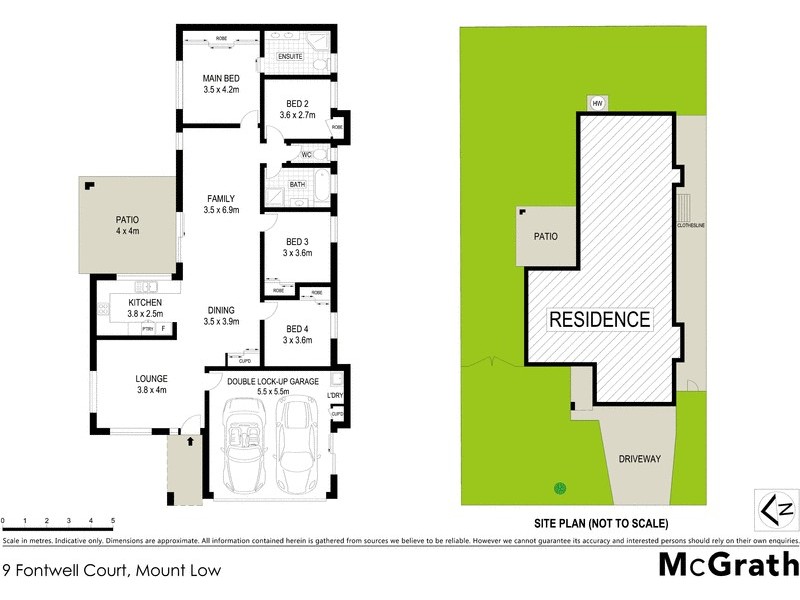 9 Fontwell Court, Mount Low QLD 4818 Floorplan