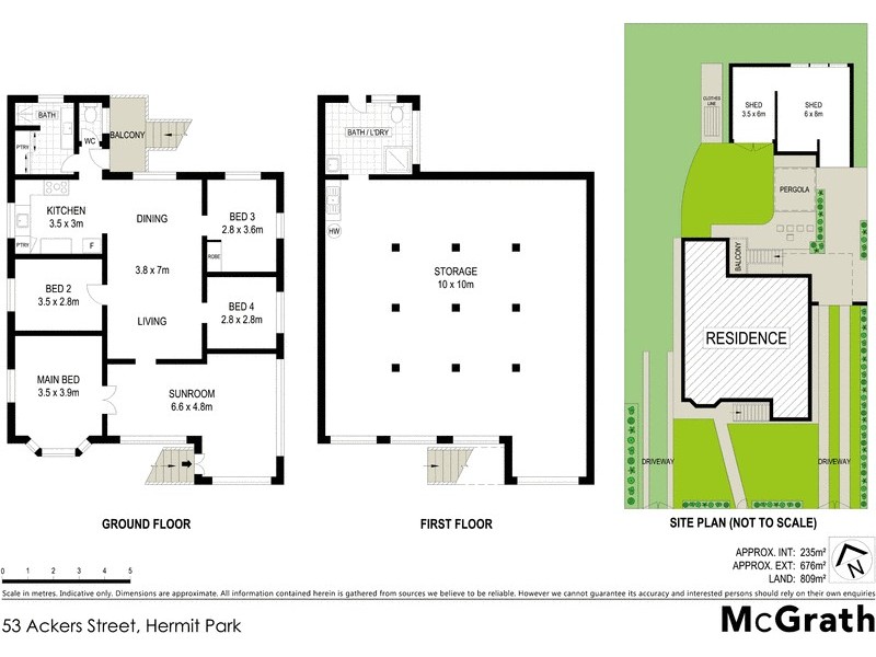 53 Ackers Street, Hermit Park QLD 4812 Floorplan