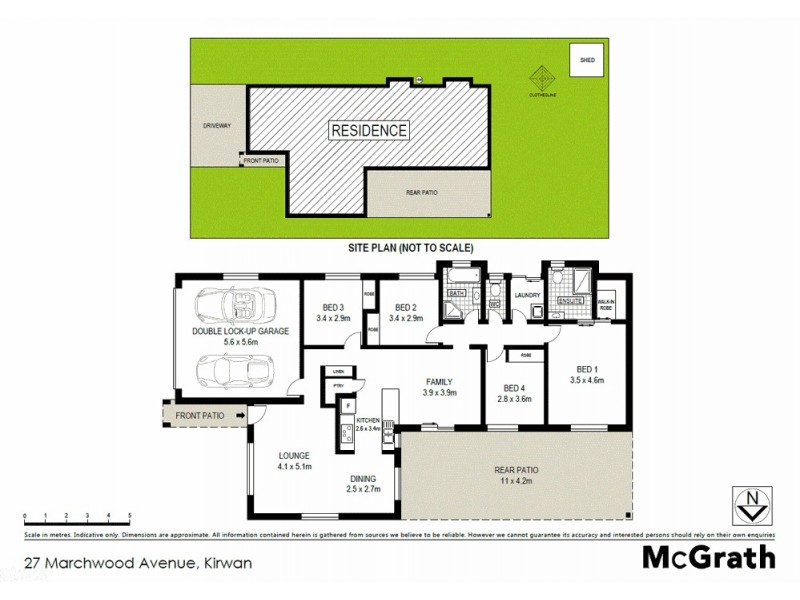 27 Marchwood Avenue, Kirwan QLD 4817 Floorplan