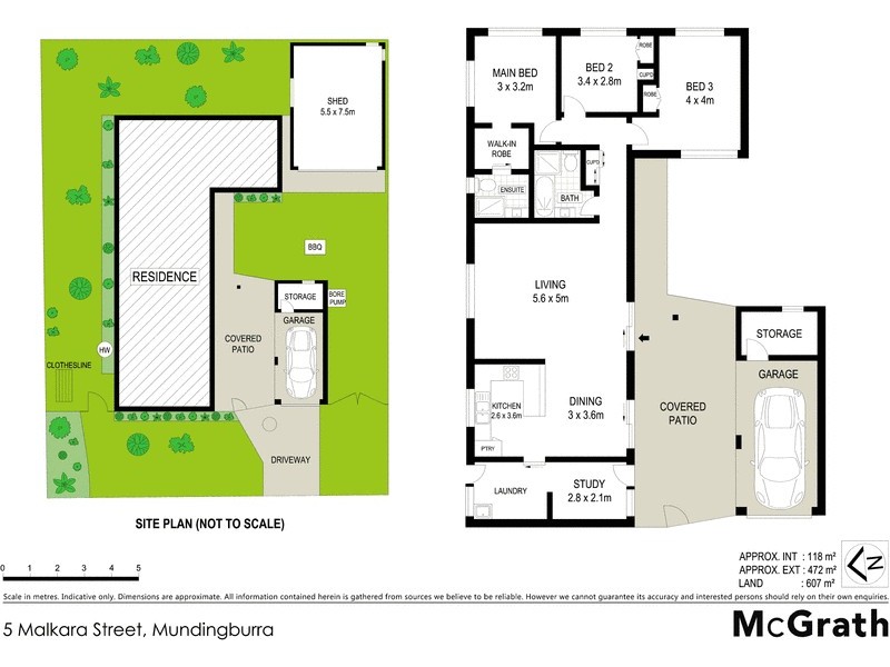 5 Malkara Street, Mundingburra QLD 4812 Floorplan