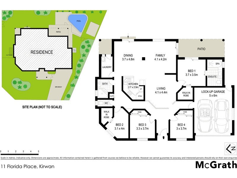 11 Florida Place, Kirwan QLD 4817 Floorplan