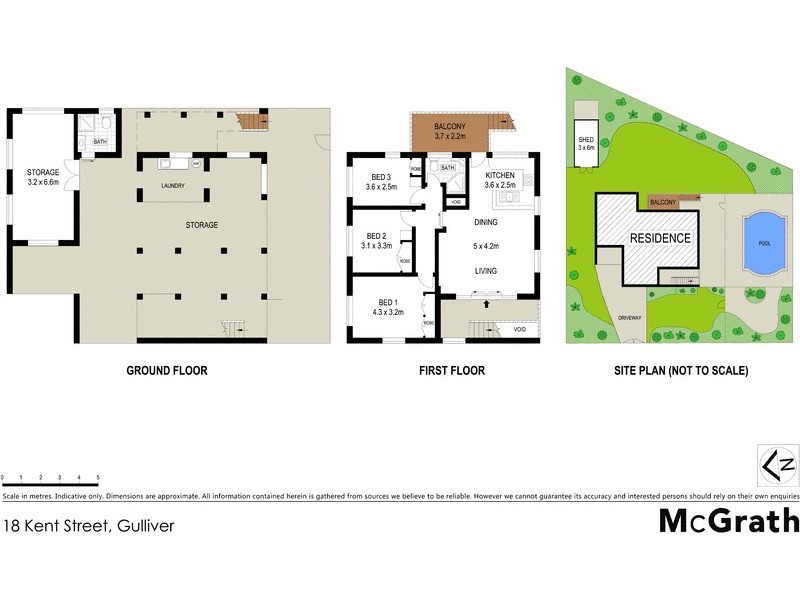 18 Kent Street, Gulliver QLD 4812 Floorplan