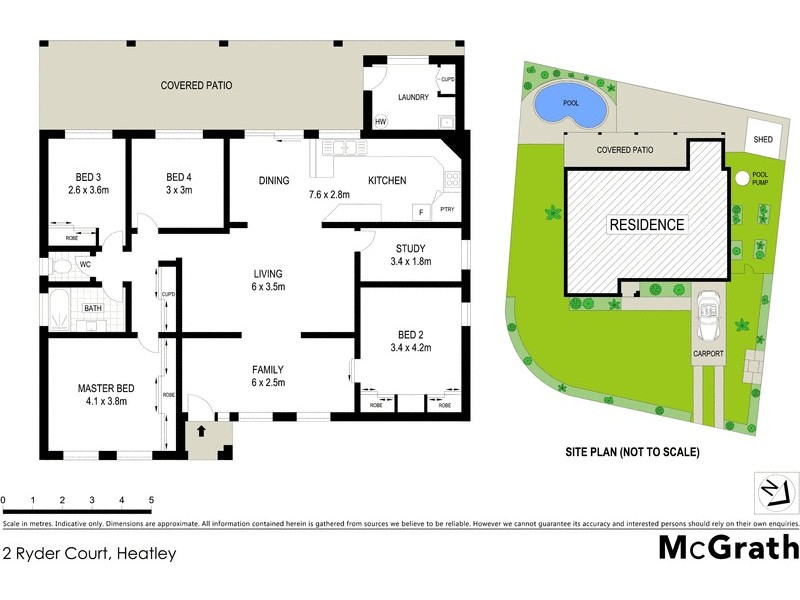 2 Ryder Court, Heatley QLD 4814 Floorplan