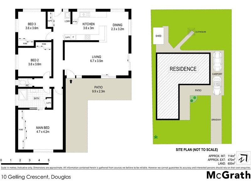 10 Gelling Crescent, Douglas QLD 4814 Floorplan