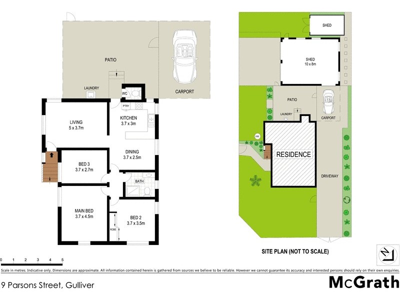 9 Parsons Street, Gulliver QLD 4812 Floorplan