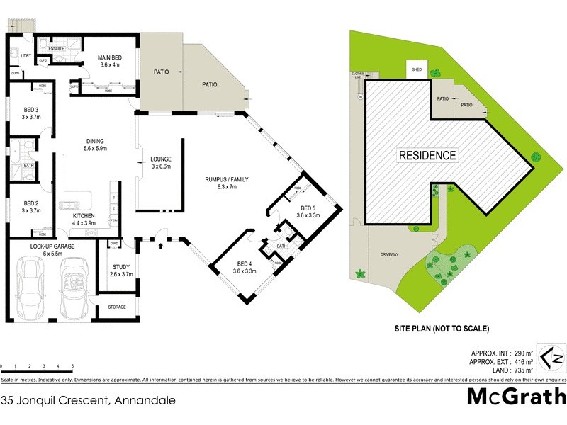 35 Jonquil Crescent, Annandale QLD 4814 Floorplan