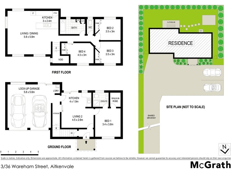 3/36 Wareham Street, Aitkenvale QLD 4814 Floorplan