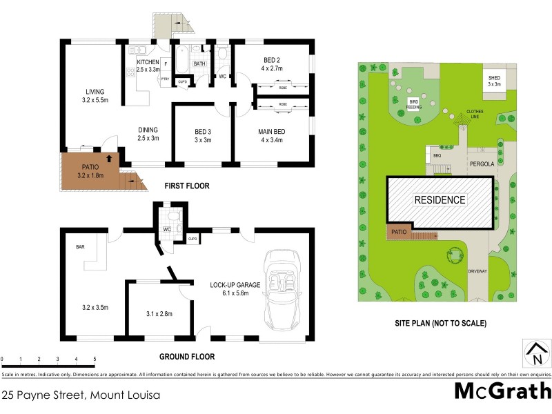 25 Payne Street, Mount Louisa QLD 4814 Floorplan