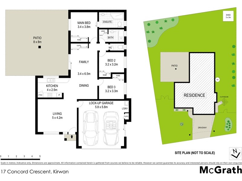 17 Concord Crescent, Kirwan QLD 4817 Floorplan