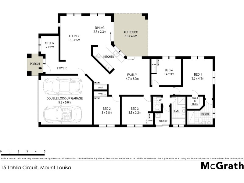 15 Tahlia Circuit, Mount Louisa QLD 4814 Floorplan