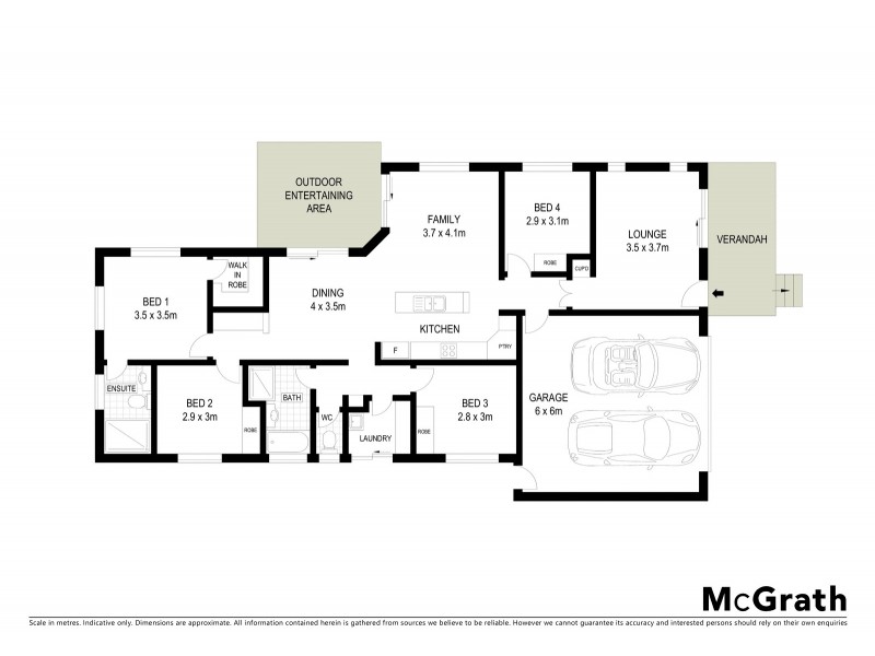 Shaw QLD 4818 Floorplan
