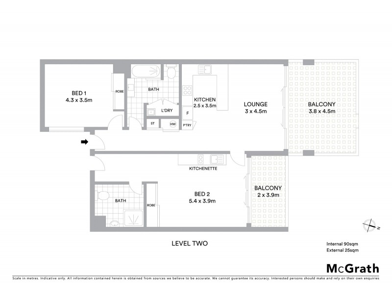 4/51-55 Palmer Street, South Townsville QLD 4810 Floorplan
