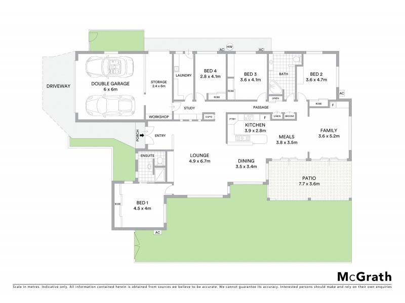 136 River Park Drive, Annandale QLD 4814 Floorplan