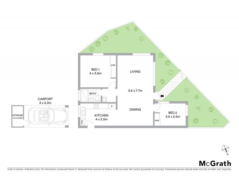 2/33 Plume Street, South Townsville QLD 4810 Floorplan