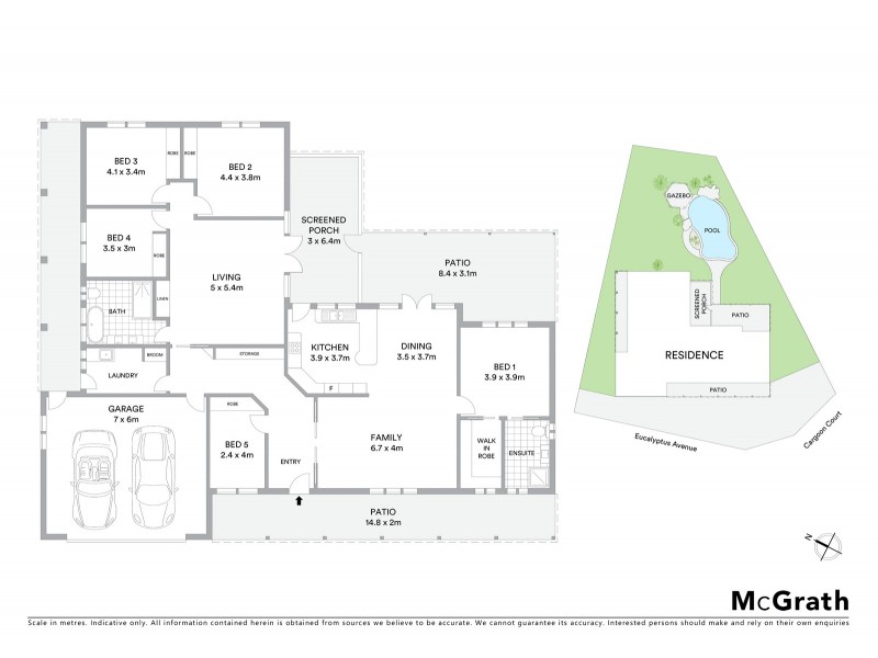 1 Cargoon Court, Annandale QLD 4814 Floorplan