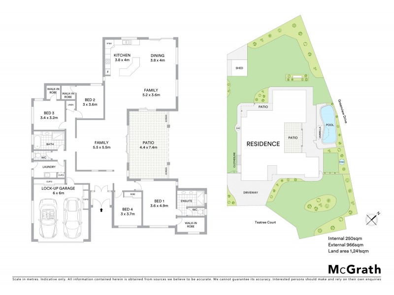 4 Teatree Court, Mount Louisa QLD 4814 Floorplan