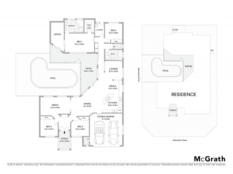 1 Admiralty Close, Idalia QLD 4811 Floorplan