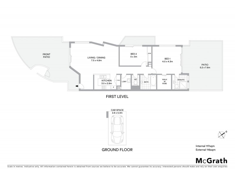 8/6 Alexandra Street, North Ward QLD 4810 Floorplan