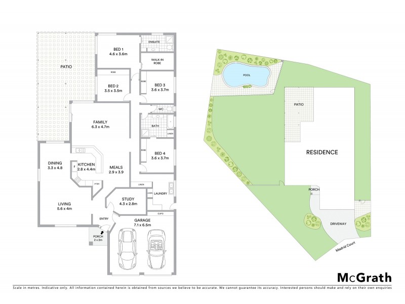 7 Madrid Court, Kirwan QLD 4817 Floorplan