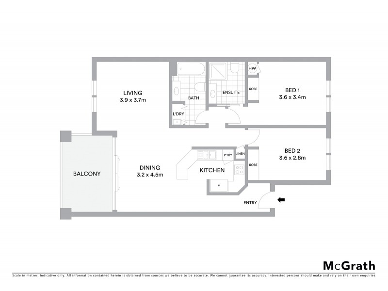 5/18 The Strand, North Ward QLD 4810 Floorplan